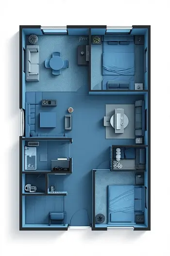 Decodiva Minimalist Living Space Design